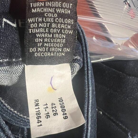 Lane Bryant Distintly Boot 18 Average Womens Jeans Dark Wash Feminine Slimming - Picture 11 of 14